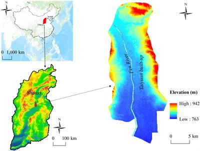 Assessment and simulation of thermal environments in Taiyuan urban built-up area, China